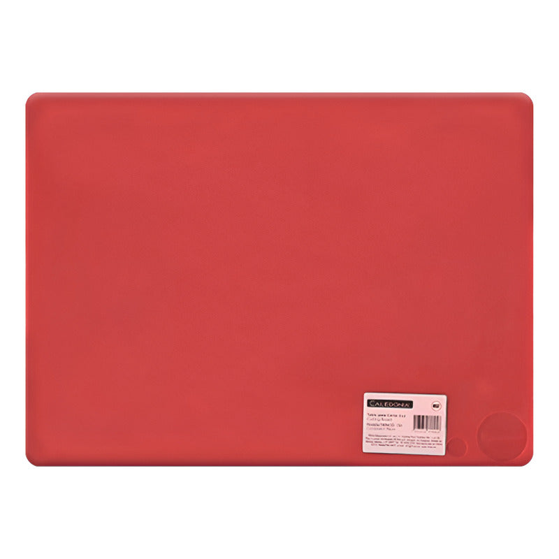 Tabla Para Cortar Roja 50x38.3x1.2 Cm Caledonia Tapaco-15r Liso Rojo