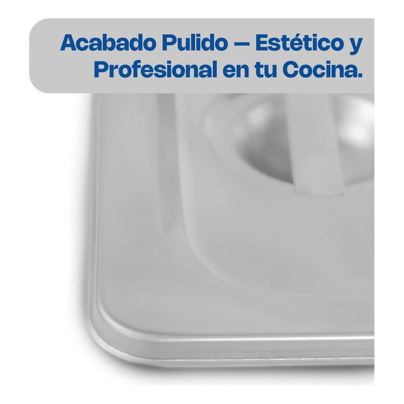 Tapa Para Inserto Noveno Acero Inox Caledonia Tano-com Gris