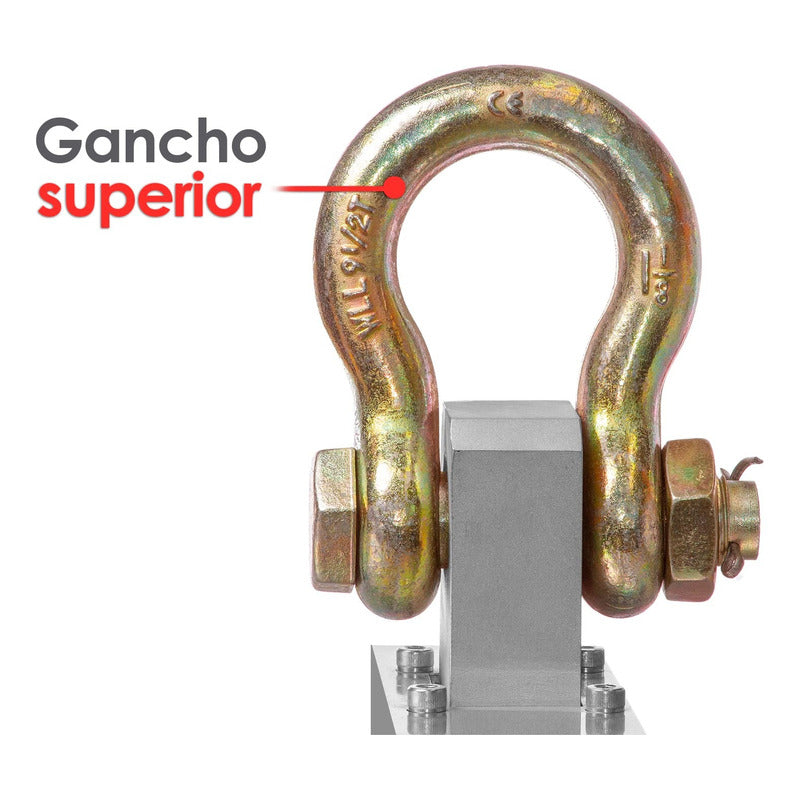 Báscula Industrial Colgante Rhino Bac-5t 5000 Kg Con Control Gris