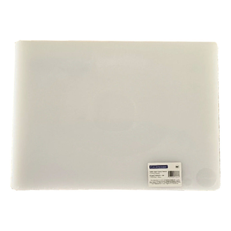 Tabla Para Cortar 50x38.3x1.2 Cm Caledonia Tapaco-15 B D V Color Blanco Liso