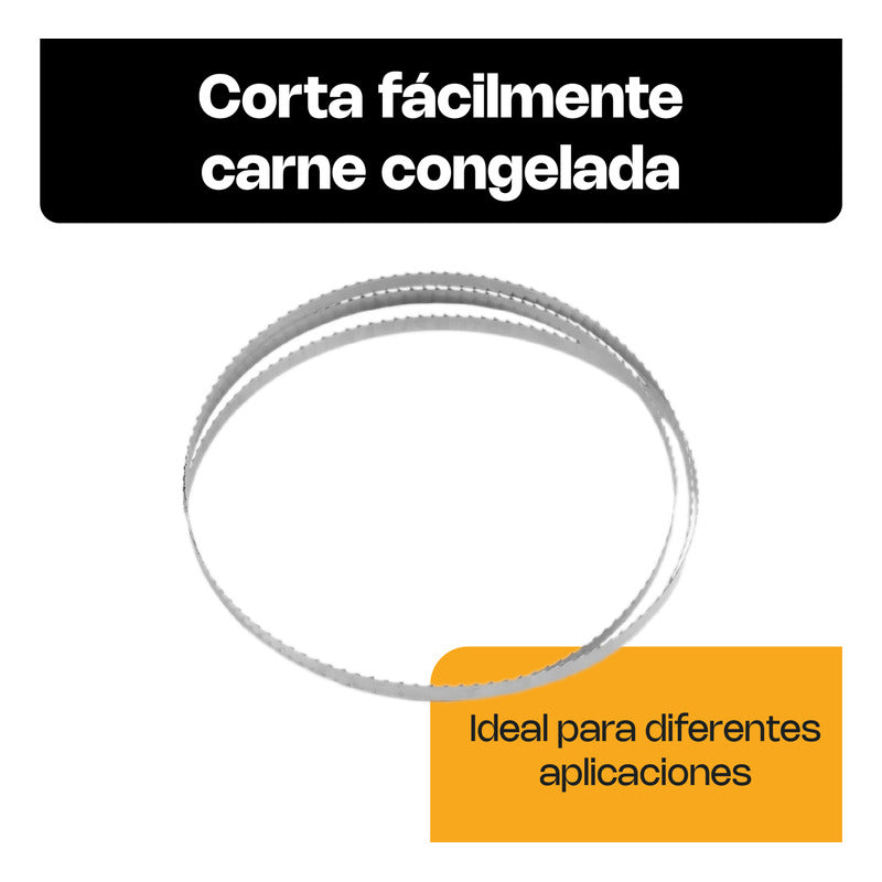 Cinta De Corte Para Sierra Carnicera 222 Cm Rhino Cisi-222-3