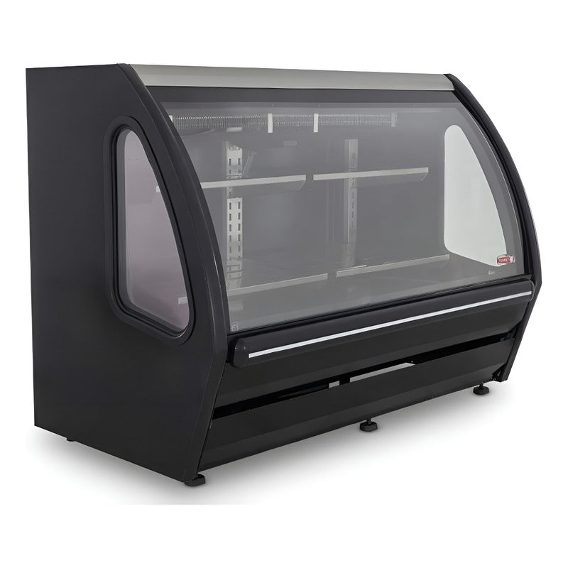 Vitrina Refrigerada Torrey 1.5 Metros Drd5 Estilo De Vidrio Curvo