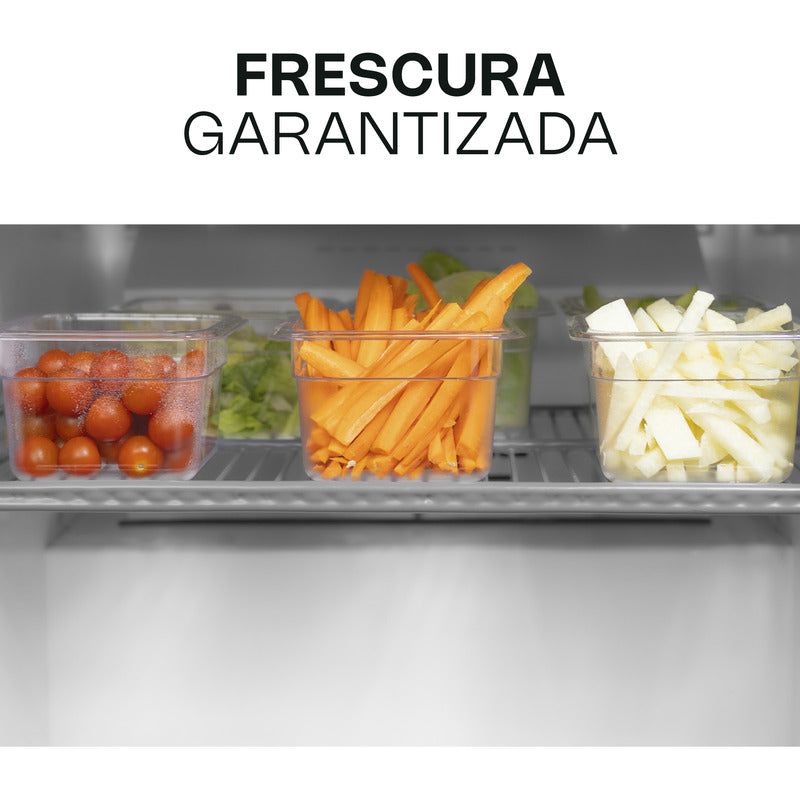 Mesa Refrigerada Bajo Barra Rhino Merbaj-48 A.inox 0°c A 4°c Gris