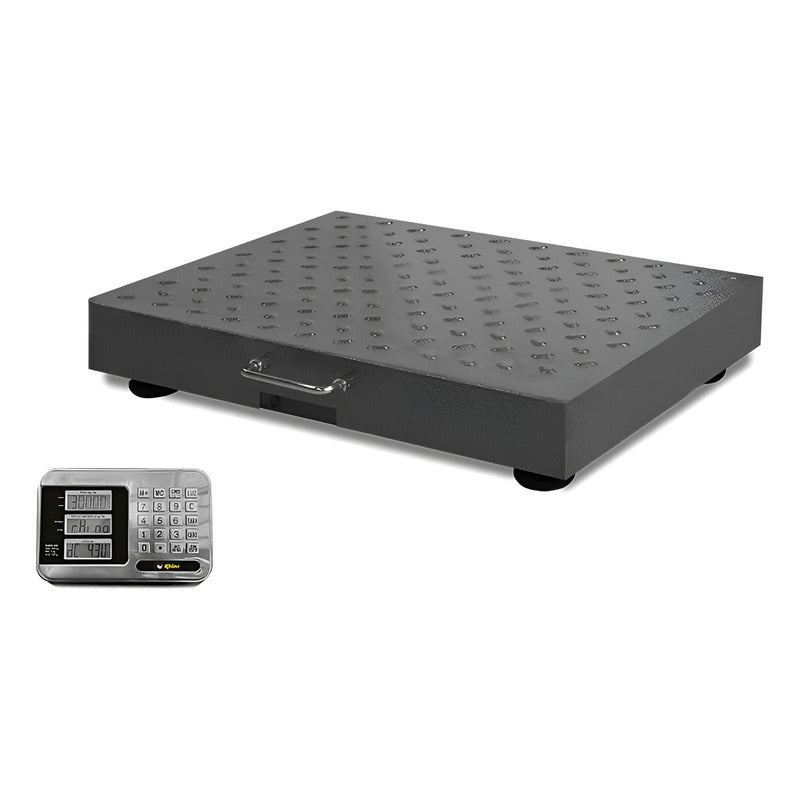 Bascula De Plataforma Inalambrica 300 Kg Rhino Bapic-300 Gris