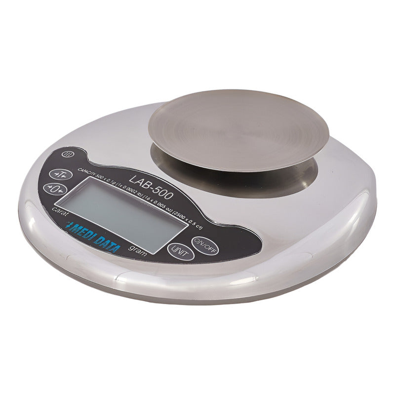 Báscula Gramera De Precisión Torrey Lab-500 Grs X 0.1 Gr Gris 500 G