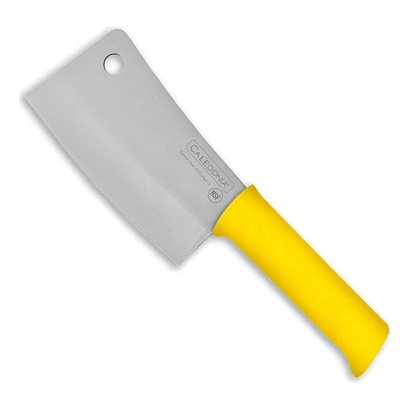 Hachuela Profesional Caledonia Cachu-8a Acero Inoxidable Amarillo 20.32cm