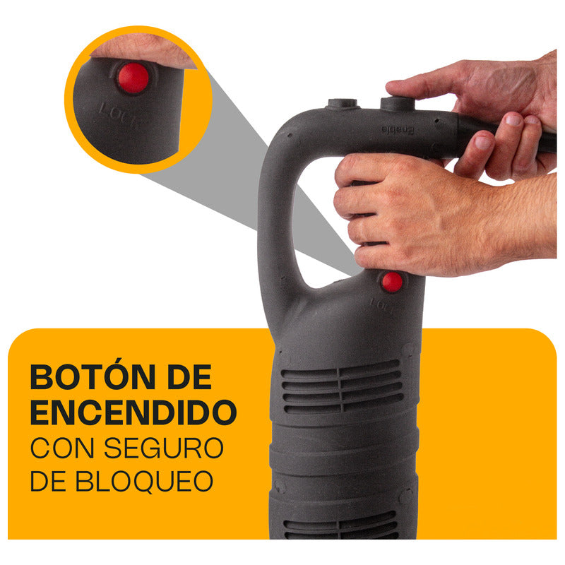 Batidora De Inmersión Industrial Rhino Turlic-850 240 L Negro/acero Inoxidable
