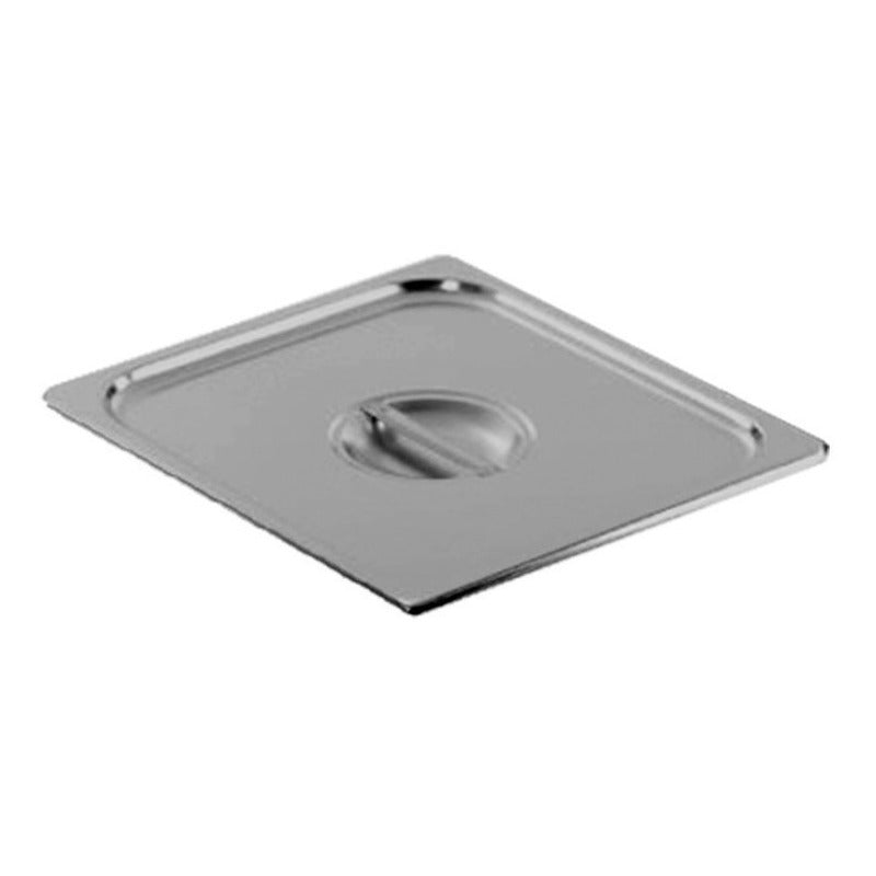 Tapa Inserto Acero Inoxidable Medio 1/2 32 Cm X 26 Cm