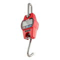 Bascula Electrónica Industrial Colgante Torrey 300kg Crs-300 Roja Gancho Extraíble Iluminación Led Pesa En Kg Y Libras