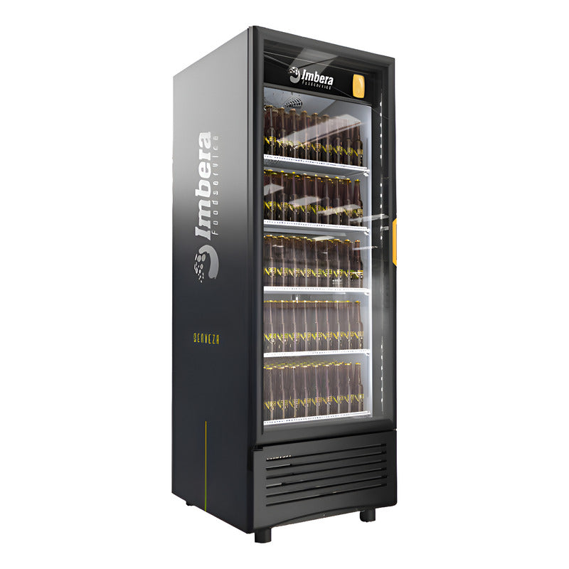 Refrigerador Cervecero Imbera Ccv500 25 Pies 1 Puerta Reyfri Negro
