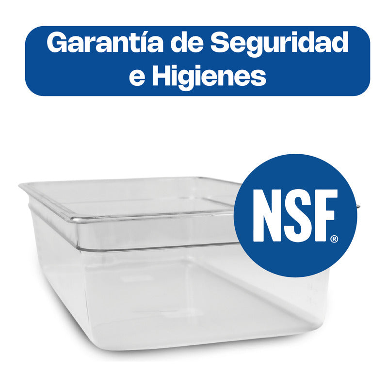 Inserto Entero Policarbonato 6 Pulgadas Caledonia Inpoe-6 Transparente