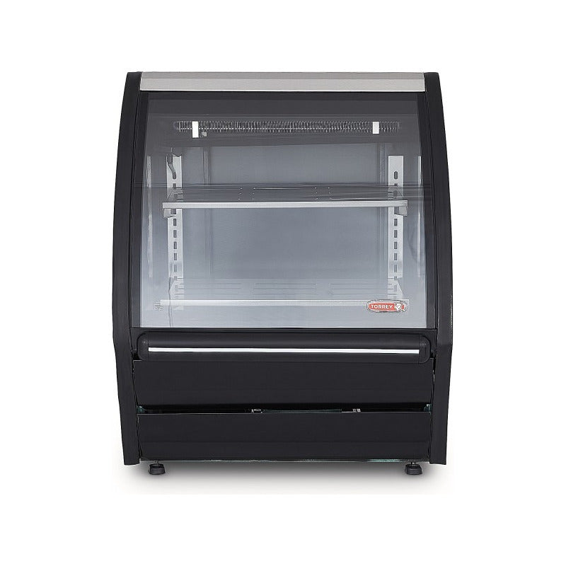Vitrina Refrigerada Torrey Drd3-n Color Negro De 1 Metro Curvo
