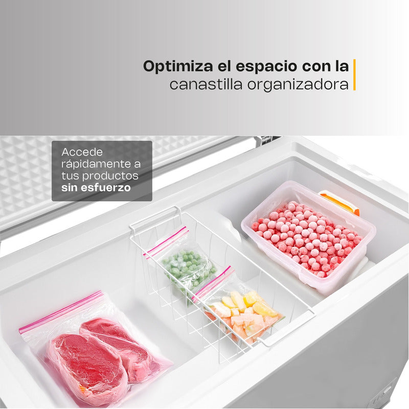 Congelador Horizontal Congeco-10 Rhino Color Blanco Reyfri Blanco