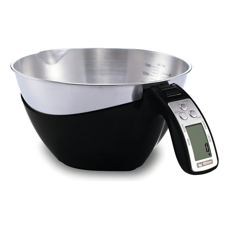 Báscula De Cocina Digital Rhino Bata-5 Pesa Hasta 5kg
