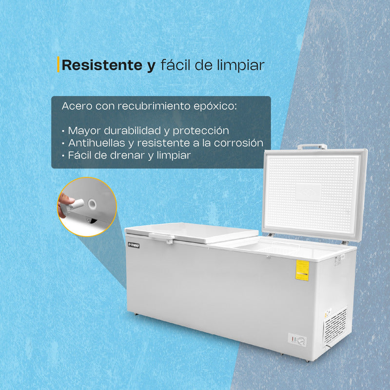 Congelador Horizontal Congeco-24x Rhino Color Blanco Reyfri Blanco