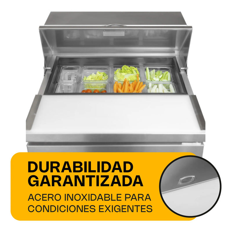 Mesa Refrigerada De Preparación Mersal-27 Rhino