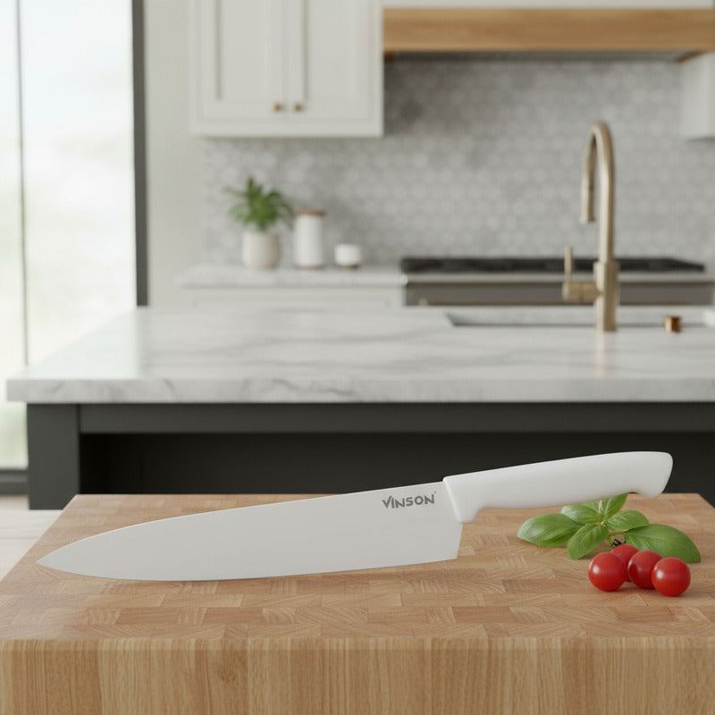 Cuchillo Vinson Chef 12  Mango Ergonómico Profesional
