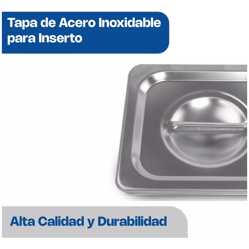 Tapa Para Inserto Sexto Acero Inox Caledonia Tase-com Gris