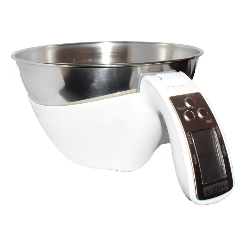 Báscula De Cocina Digital Rhino Bata-5 Pesa Hasta 5kg 5 Kg