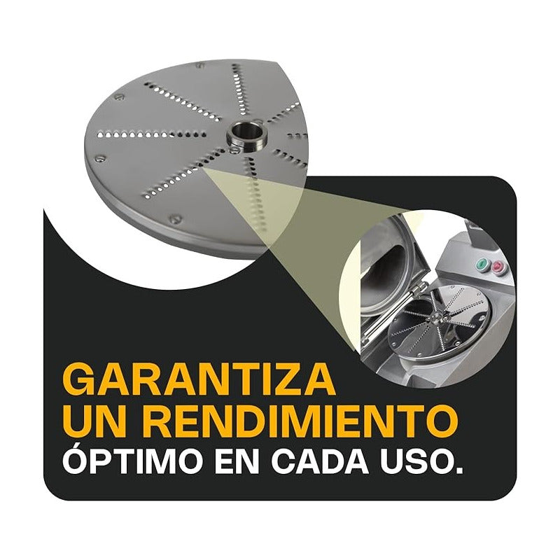 Disco Rayador Para Procesador De Alimentos  Dipro-ra-3 Mm Plateado