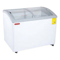 Congelador Paletero Vidrio Curvo Comercial Chc-110cr Torrey Color Blanco