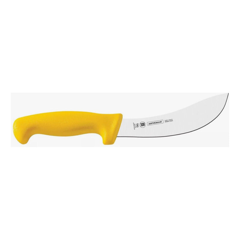 Cuchillo Tramontina 6 Pulgadas Para Deshuesar Y Desangrar Amarillo