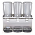 Despachador Bebidas Polar Db-18x3 Acero Inox 3 Tazones 18 L Blanco