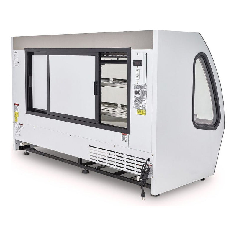 Vitrina Refrigerada Comercial Torrey Drd6-b 1.8 Mts. Reyfri Curvo