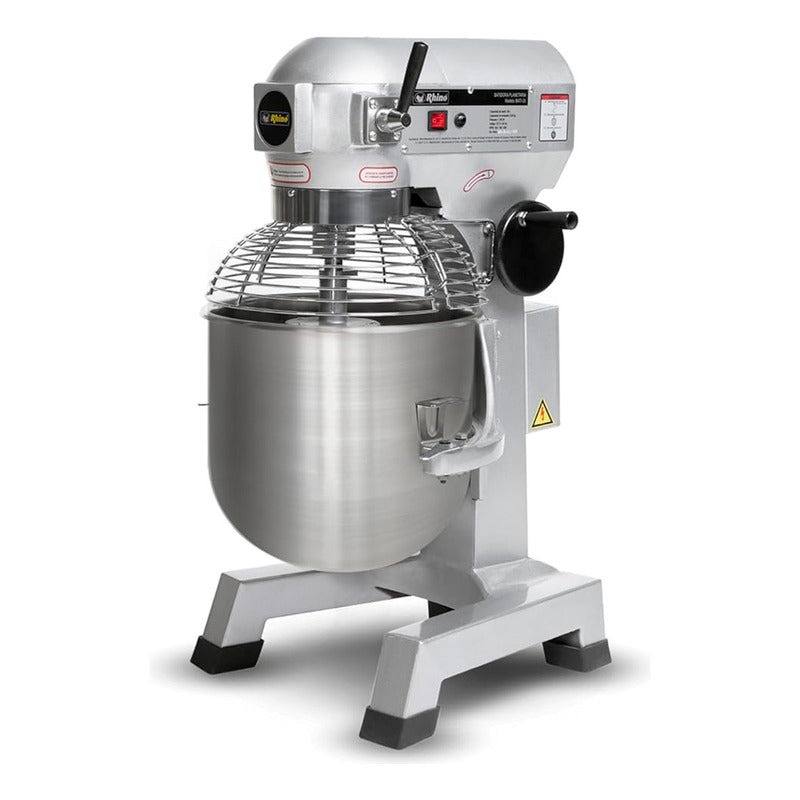 Batidora Planetaria 27 Litros Bati-30 5.25kg Amasado Rhino Color Plateado Frecuencia 60 Hz Plata