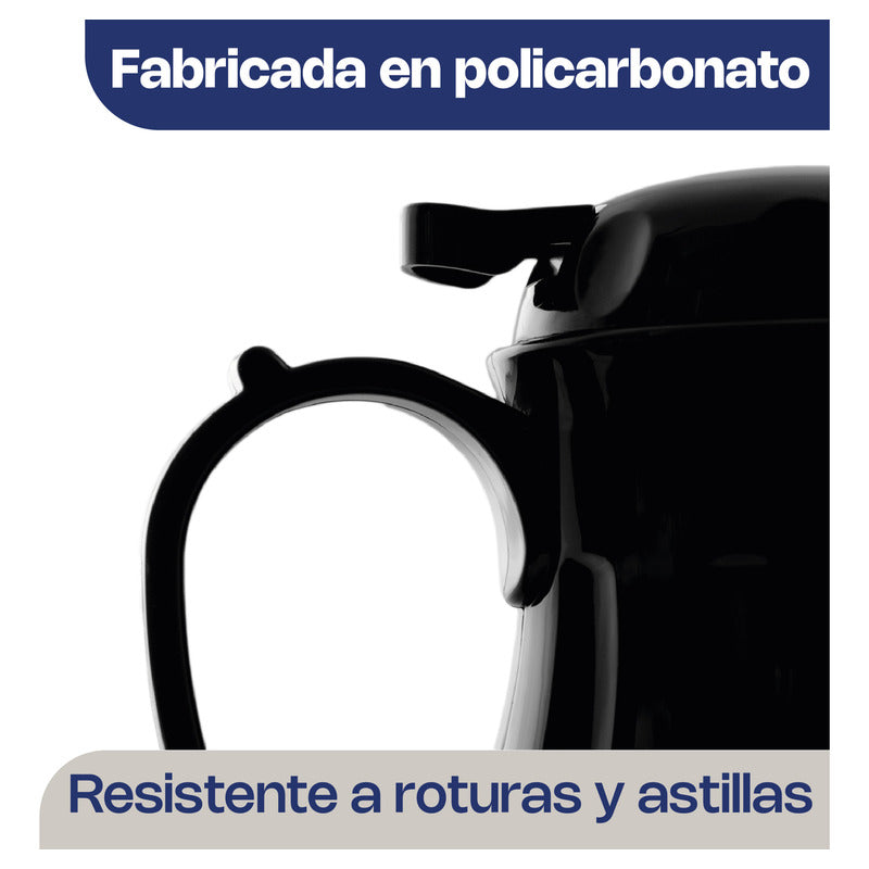 Jarra Termica Policarbonato 1.8 Lts Japoter-1800 Caledonia Negro