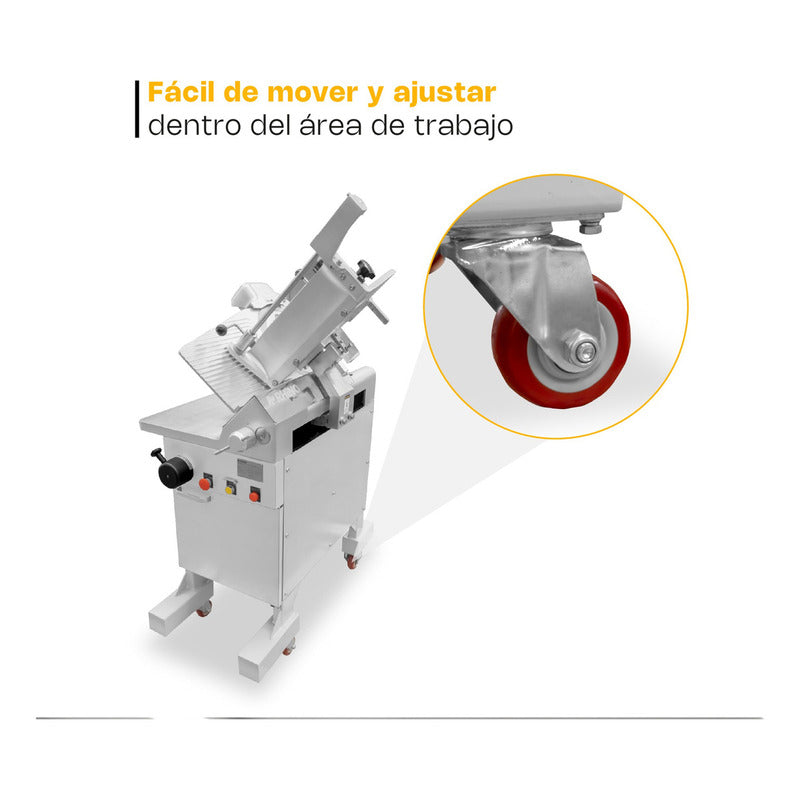 Rebanadora Automática Rhino Rebac363 Carnicera Semicongelada Gris