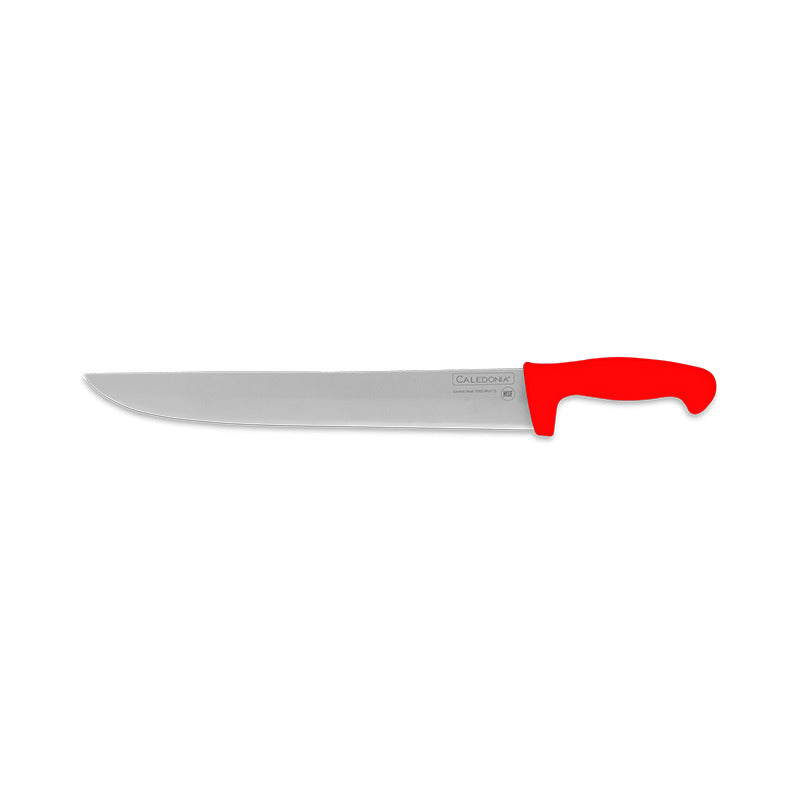 Cuchillo Bistecero Recto 14  Color Rojo Caledonia Cabir-14r Rojo