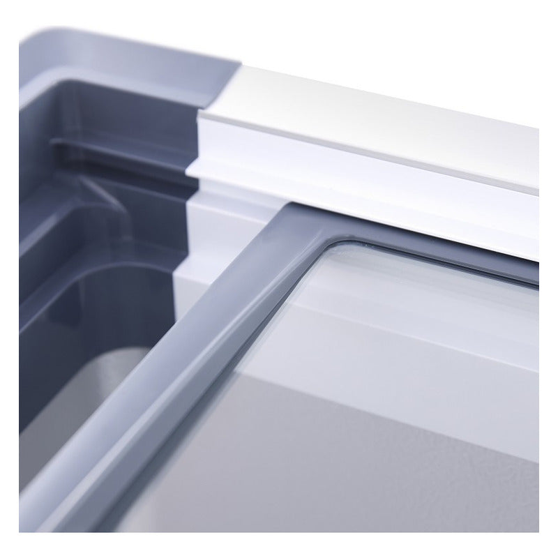 Congelador Cristal Curvo Comercial Polar Ch-200cr 152 Litros Blanco