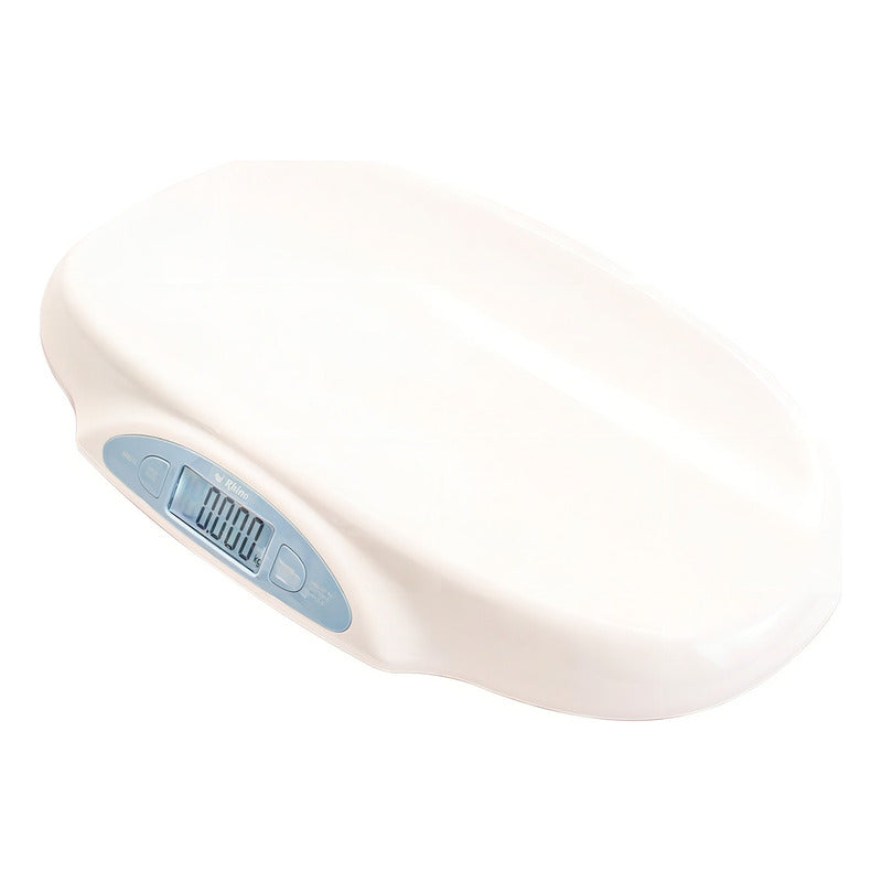 Bascula Digital Para Bebés 25 Kg Rhino Rbanda Blanco