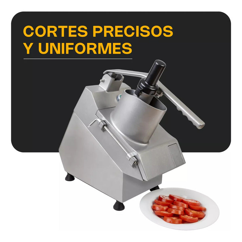 Disco De Rebanado 10mm Para Procesador Rhino Dipro-re-10  Plateado